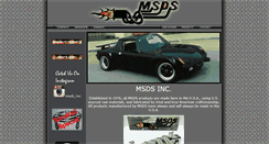 Desktop Screenshot of msdsinc.com